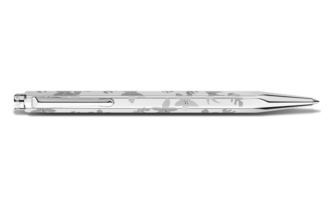Ecridor™ Platinum-Coated Flowers Ballpoint Pen