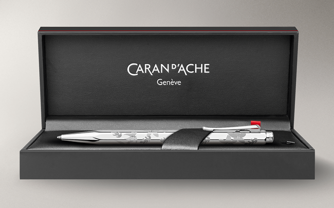Ecridor™ Platinum-Coated Flowers Ballpoint Pen