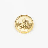 All Things Carry Club Octopus Auction Coin