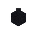 3" Hexagon Patch Tag