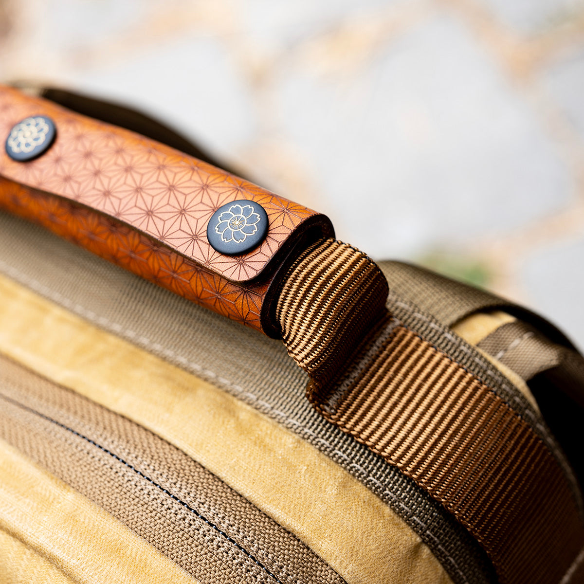 Pyrograph // Tubular Webbing Handle Wrap