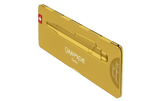 Ballpoint Pen 849™ Premium Goldbar with Slimpack